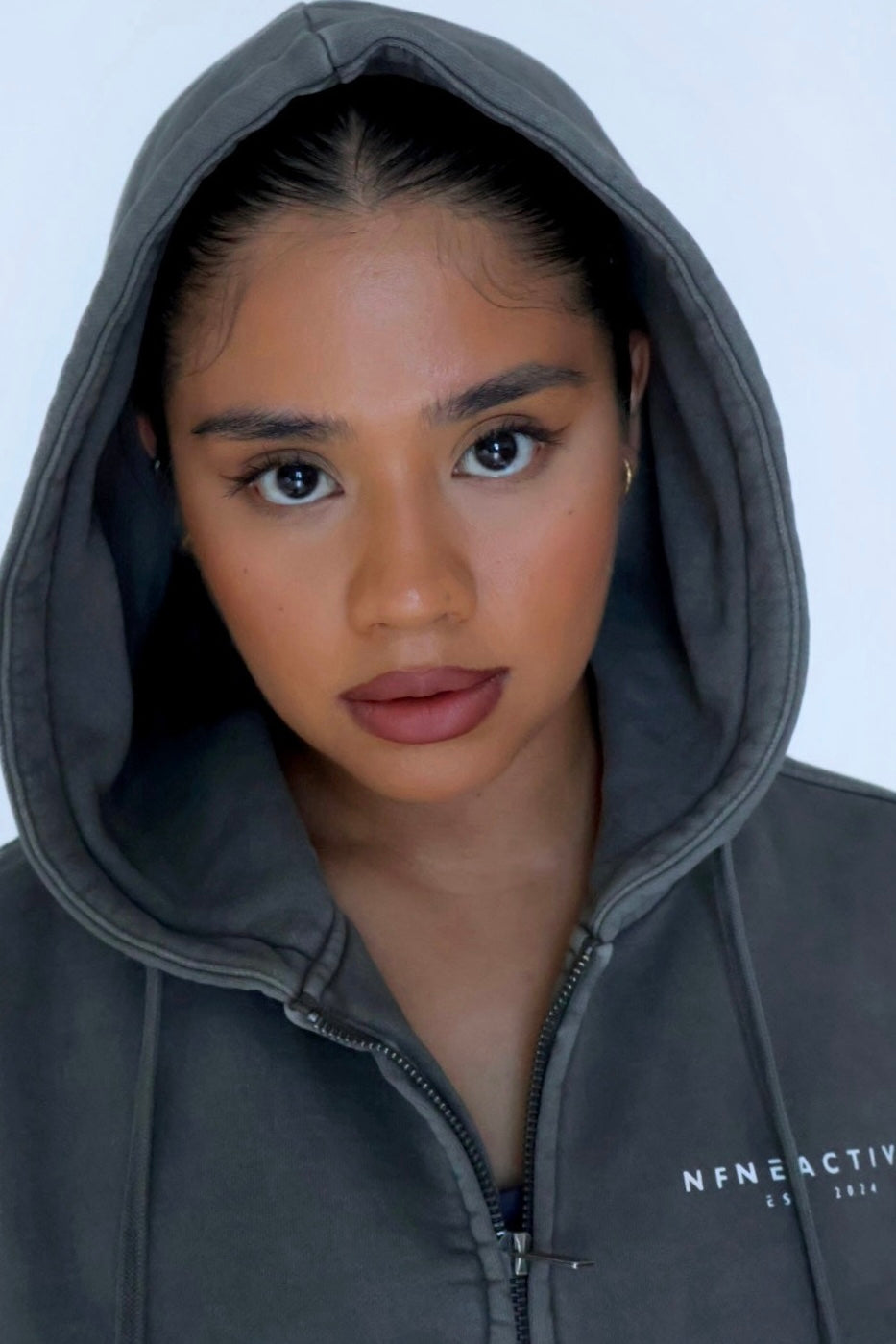 Everyday Motion cropped zip hoodie