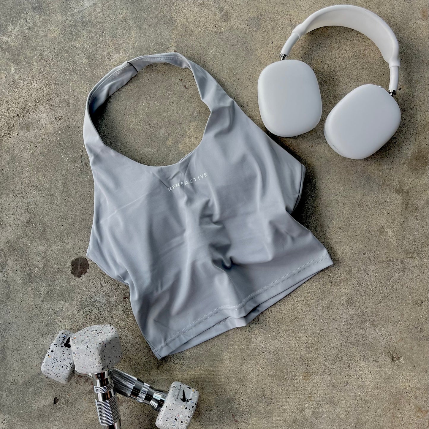 Power Halter Crop Tank